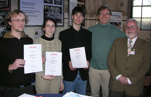 Preisträger Regionalwettbewerb "Jugend forscht" 2008