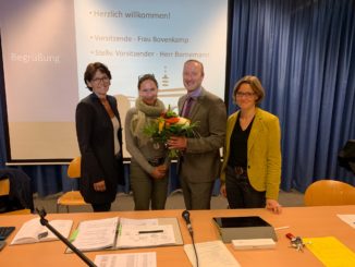 Verabschiedung der langjährigen Schulpflegschaftsvorsitzenden Frau Iris Bovenkamp