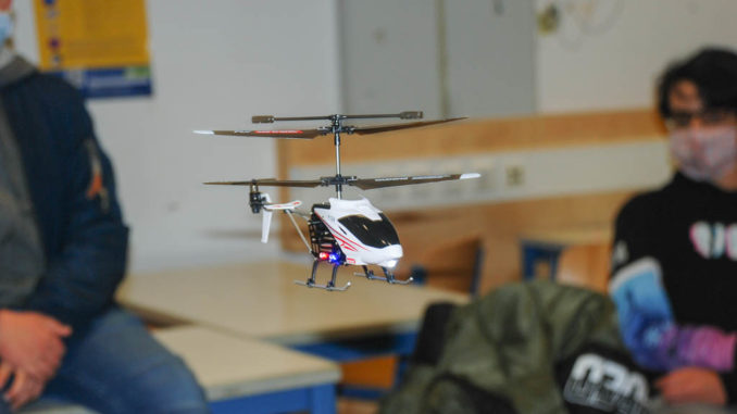 Heli-im-Flug