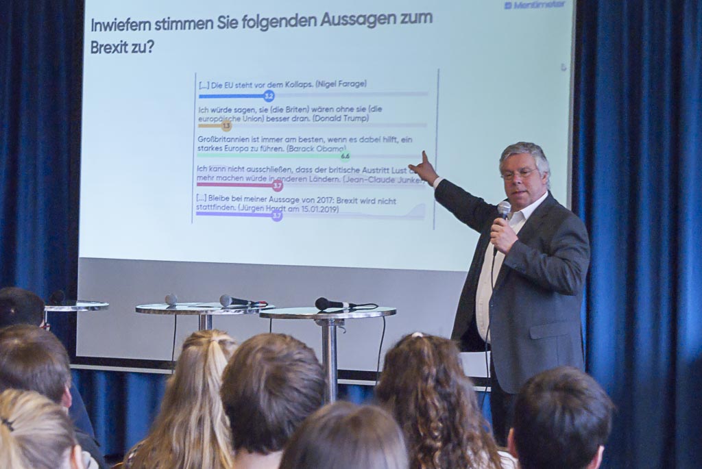 MdB Jürgen Hardt sprach über aktuelle europäische Themen.